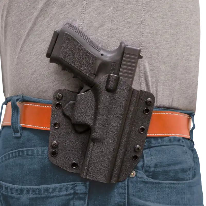 DeSantis Gunhide OWB Kydex Belt Clip for Glock 17/22/31/47 - Right Handed