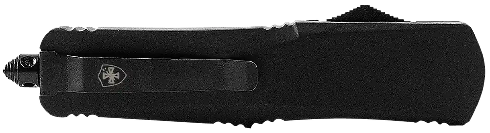 Templar Knife MBR131 Gen II Slim OTF Dagger with Black Oxide Stonewashed Blade and Glass Breaker