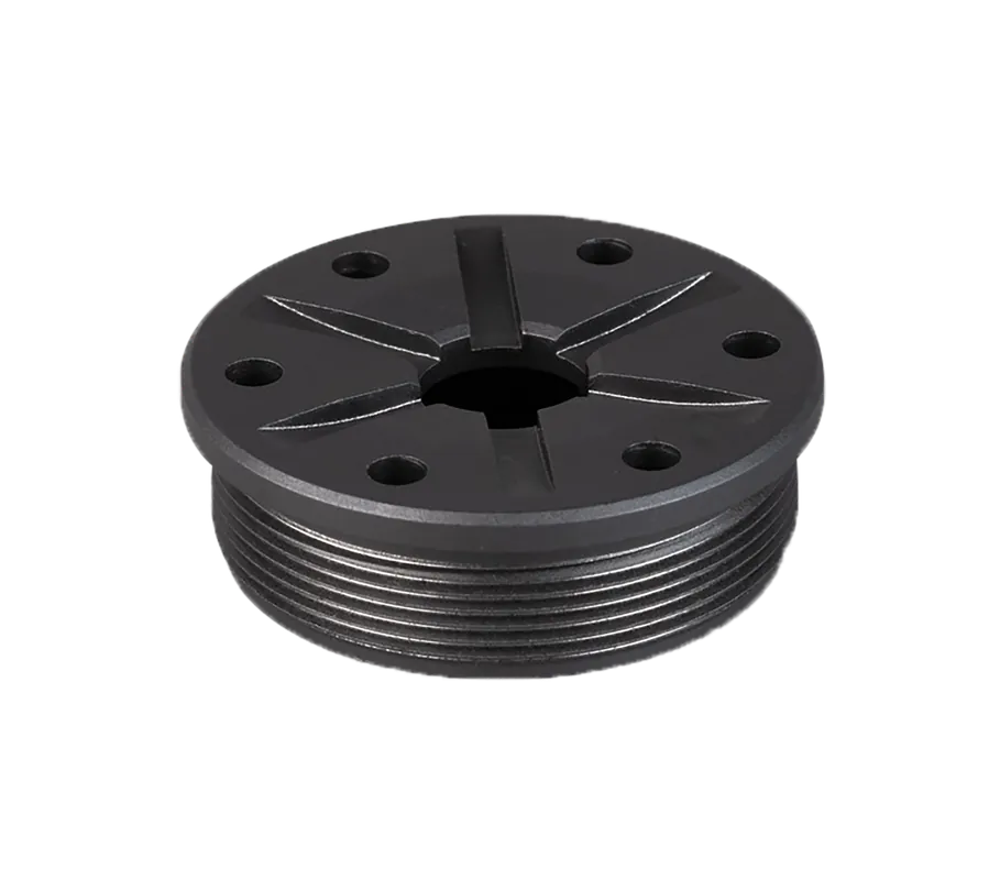 SilencerCo Bravo 9mm Matte Black Front Cap (AC5126)