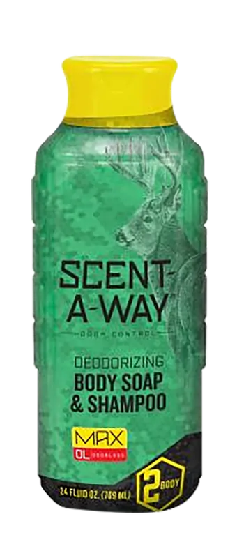 Scent-A-Way Max Green Odor Eliminator Soap - 24 oz Odorless Formula