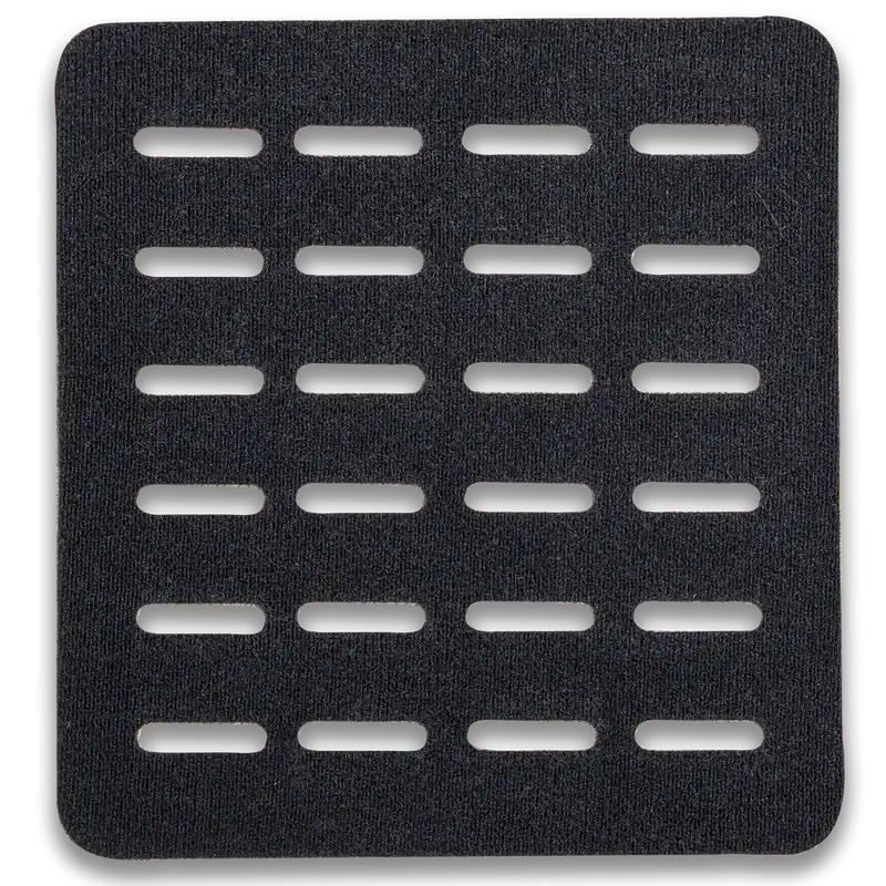 Vertx VTX5130 MAPS MOLLE Adaptor Panel - Quad Quad Black Velcro One-Wrap
