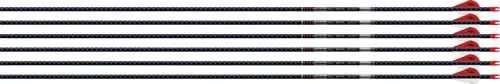 Easton 5mm FMJ 340 Arrows with 2" Blazer Vanes - 6 Pack