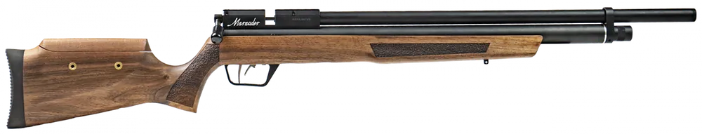 Benjamin Marauder BP2264W PCP .22 Caliber Pellet Rifle, 10+1 Shot, Black Receiver, Hardwood Stock with Adjustable Comb