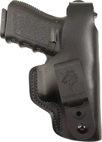 DeSantis Dual Carry II Holster for M&P 9/40 - IWB/OWB Right Hand Leather, Black