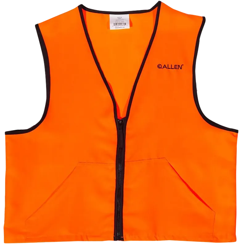 Allen Deluxe Medium Orange Polyester Hunting Vest 15765