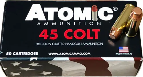Atomic 45 LC 250GR Copper RNFP - 50 Rounds per Box, 10 Boxes per Case