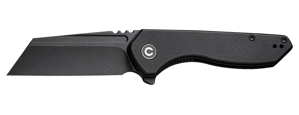 Civivi ExOne Folding Knife with Black Stonewashed Nitro-V Blade and G10 Handle