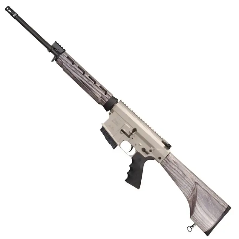 Windham Weaponry R18FFTWS1308 308 Hunter A2 Suppressor 308 Win,7.62x51mm NATO 18" 5+1 Nickel Pepper Gray