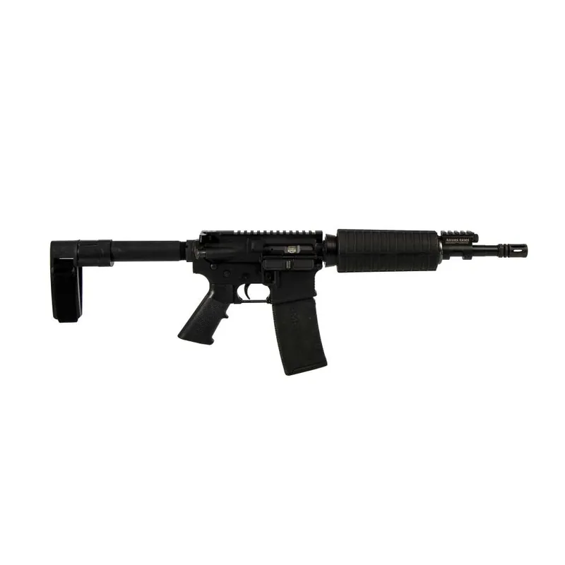 Adams Arms FGAA00425 P1 Pistol 5.56x45mm NATO 11.50" 30+1 Black SB Mini Pistol Brace Stock Black A2 Grip