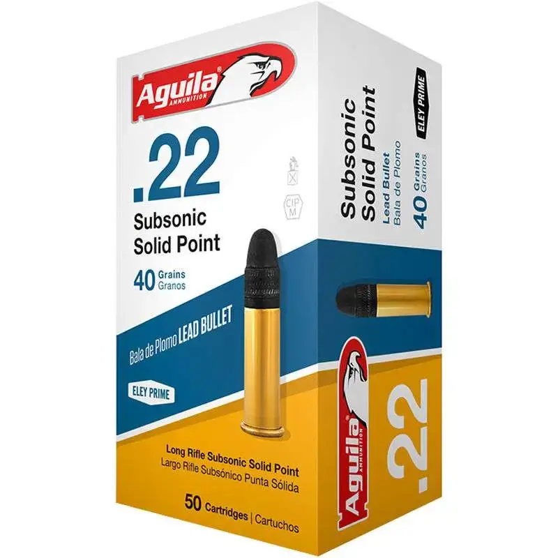 AGUILA 22LR SUB SP 40GR 50RD LEA