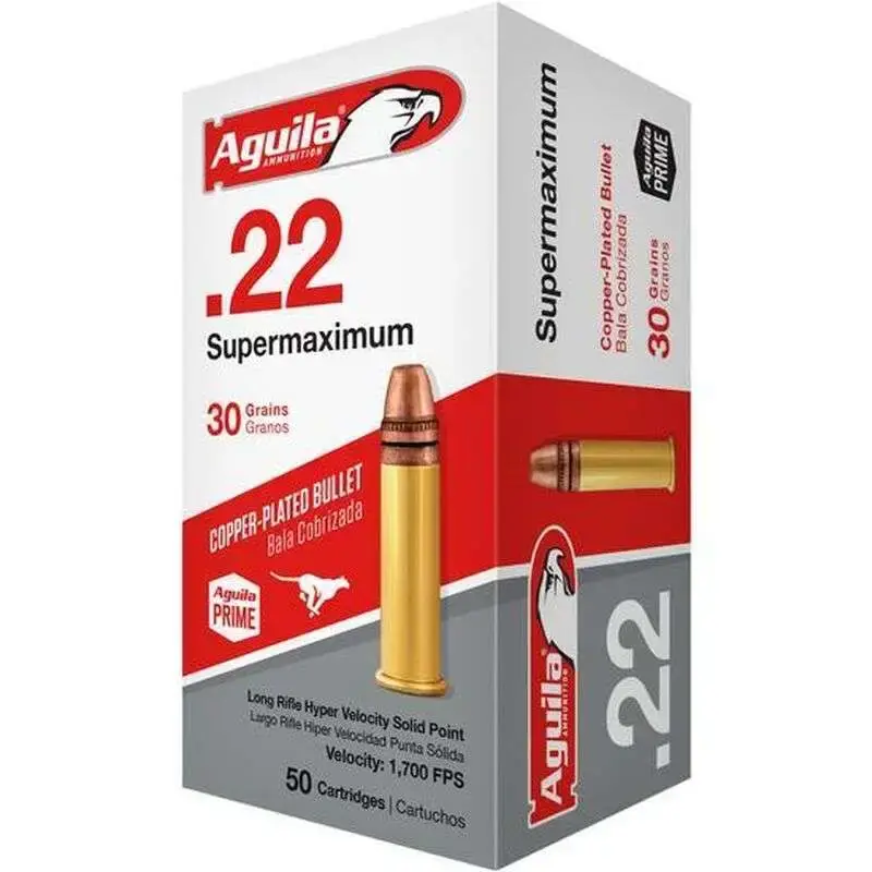 Aguila 22lr Maxium Copper Coated