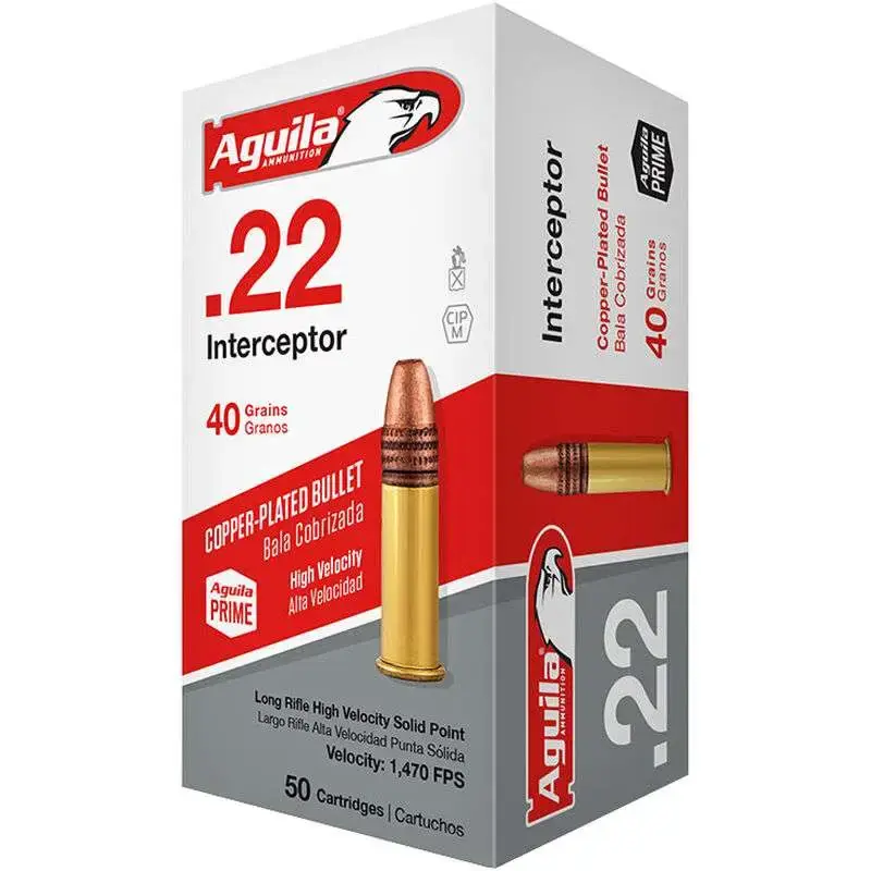 22LR SP 40GR 50RD INTERCEPTOR