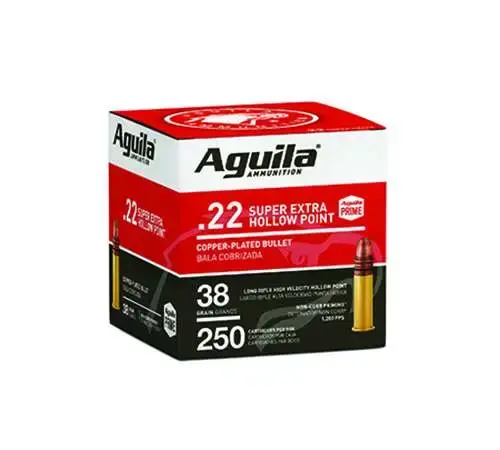 Aguila 22LR 38GR HP Copper Coate