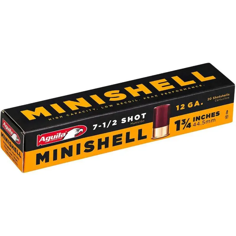 AGUILA MINISHELL 12GA 1 3/4 20 S