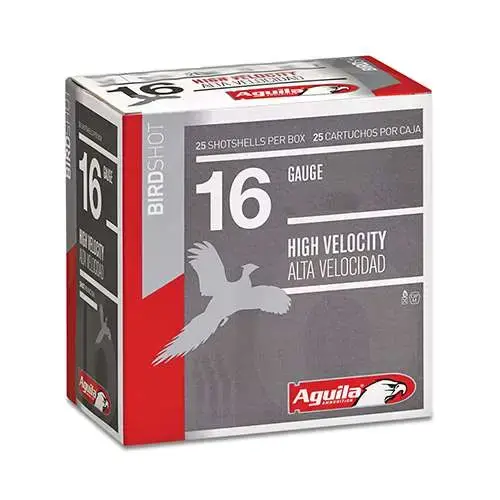 Aguila 1C1601BA Field 16 Gauge 2.75 1 1/8 oz 1 Buck Shot 25 Round Box