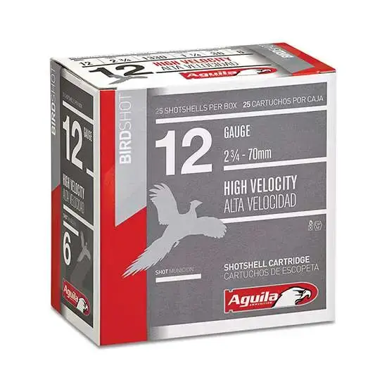 Aguila 1CHB1208 Field 12 Gauge 2.75 1 1/4 oz 8 Shot 25 Round Box
