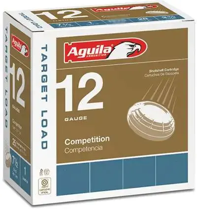 AGU TARGET HDCP 12GA 2.75 1-1/8OZ #7.5 25 Round Box