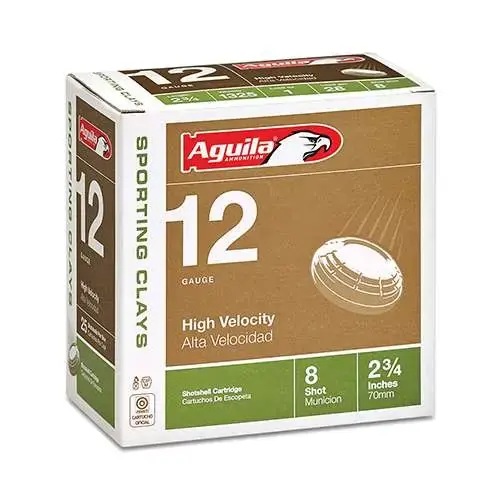 AGU TARGET HDCP 12GA 2.75 1-1/8OZ #8 25 Round Box