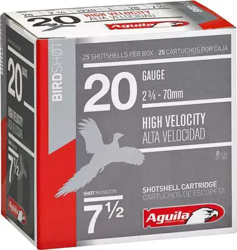 AGU TARGET LOAD 20GA 2.75 1OZ #7.5 25/10