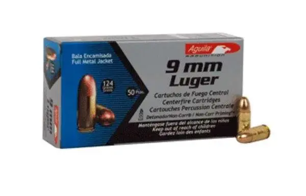 Aguila Ammunition Pistol, 9MM, 1