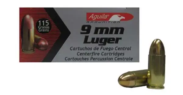 Aguila Ammunition Pistol, 9MM, 1