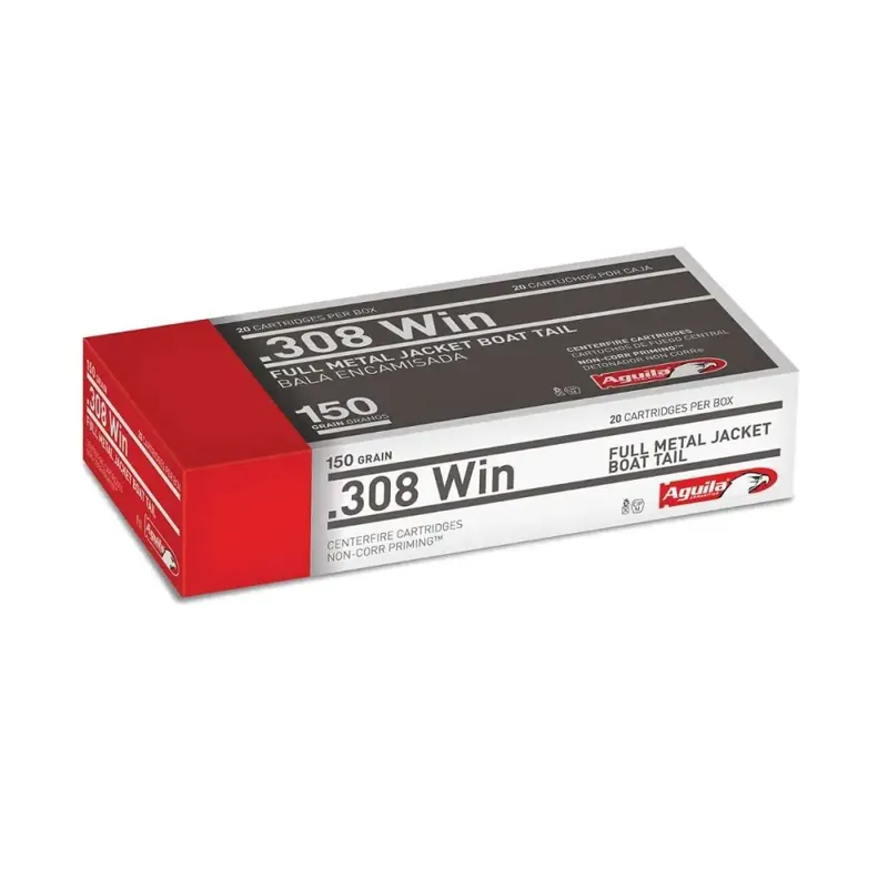 Aguila 308 Win 150 gr Full Metal
