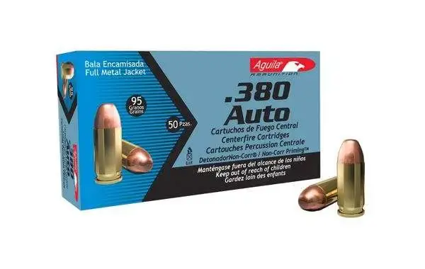 Aguila Ammunition Pistol, 380ACP