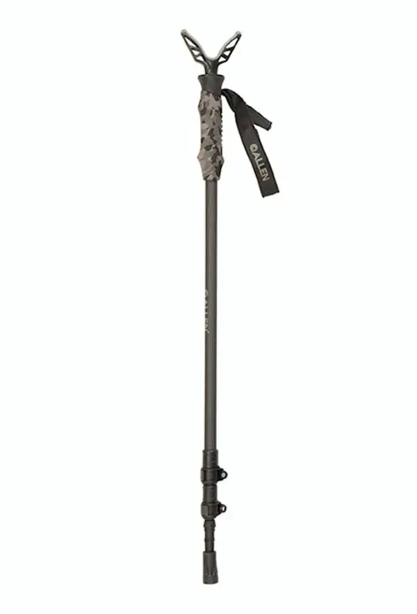 Allen 21430 Axial Carbon Atom Shooting Monopod Stick Gray Carbon Fiber 61"
