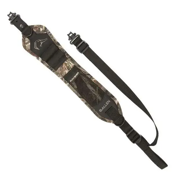 Allen 8687 Hypa-Lite Punisher Sling with Swivels 3.25" W x 35" L Realtree Max-5 Hypalon w/Foam for Shotgun
