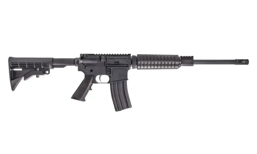 Anderson B2K850A0000 AM15 Optics Ready Non RF85 223 Rem,5.56x45mm NATO 16" 30+1 Black Hard Coat Anodized Adjustable M4 Anderson Stock