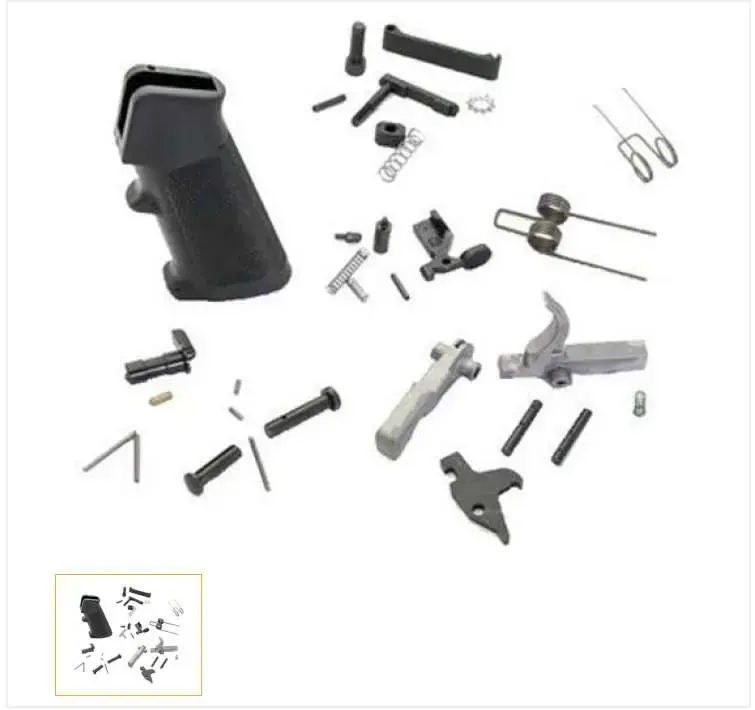 AR15 Lower Parts Kit - Black