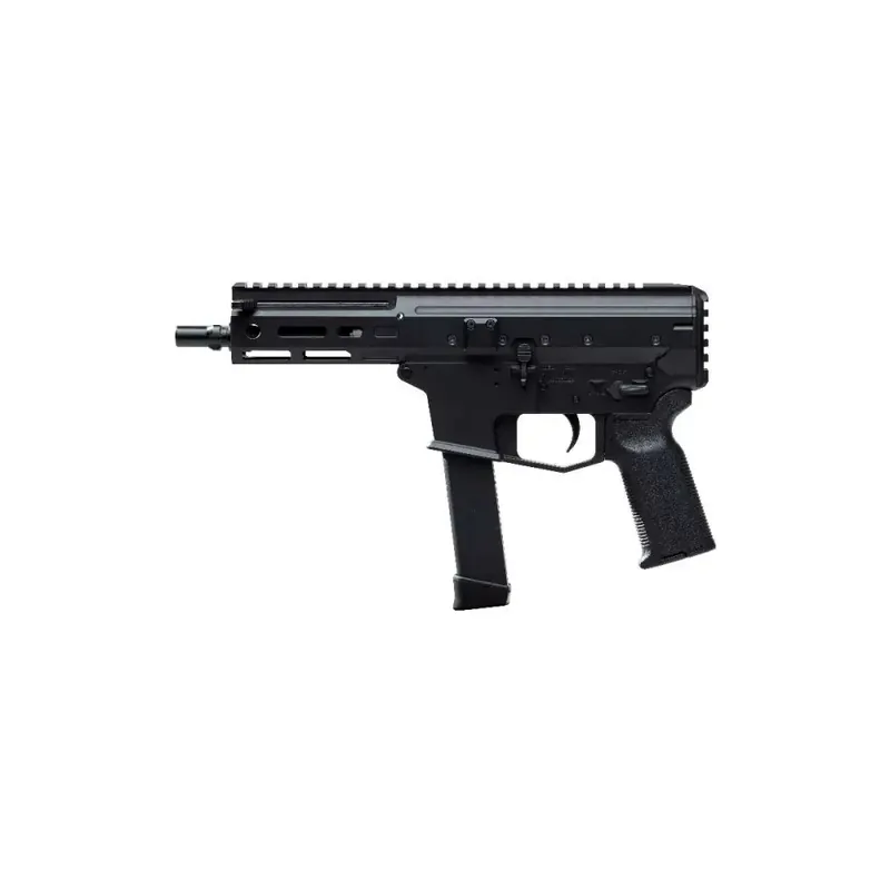 Angstadt Arms AAMDP09P06 MDP-9 9mm Luger 5.85" Black Hard Coat Anodized Black Polymer