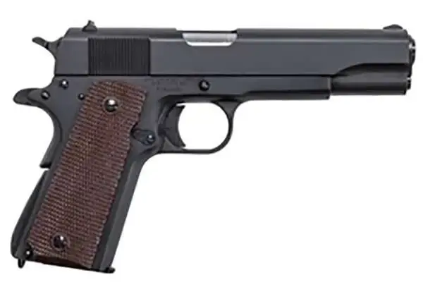 Thompson 1911BKO9 1911 9mm Luger 5" 7+1 Black Brown Polymer Grip
