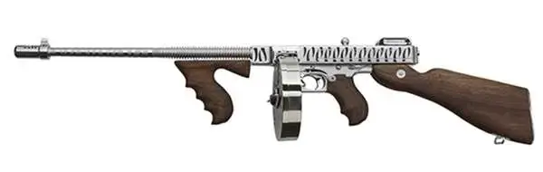 Thompson T150DCRTS 1927A-1 Deluxe 45 ACP 16.50" 20+1 Hard-Chrome w/Tiger Stripe