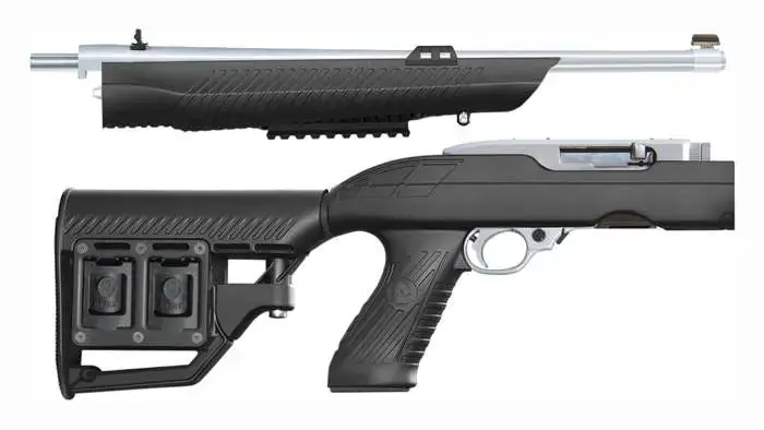 Adaptive Tactical Tac-Hammer RM4 Ruger 10/22 Takedown Rifle Stock Polymer Black