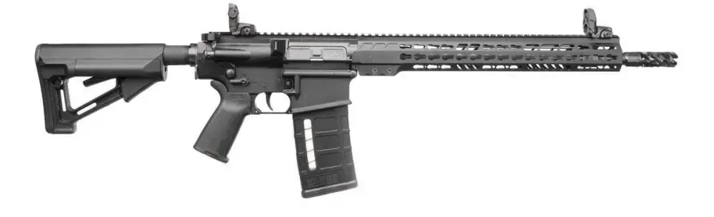 ArmaLite AR10TAC16 AR-10 Tactical 308 Win 16" 25+1 Black Hard Coat Anodized Black Phosphate Adjustable Magpul STR Collapsible Stock Black Polymer Grip