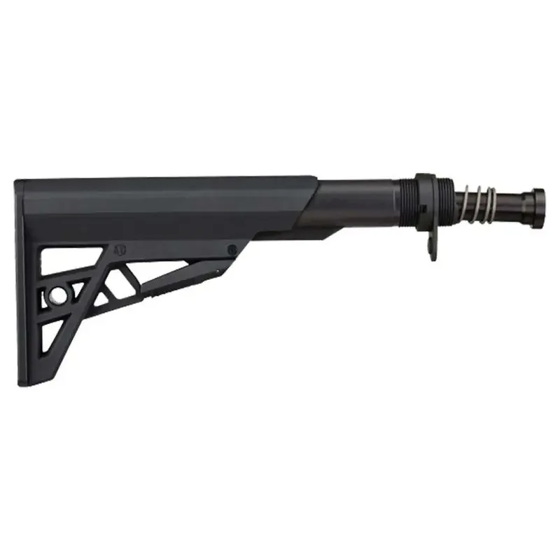 Advanced Technology B2102214 TactLite Stock Package Adj 6 Position TactLite M4 Style Black Synthetic with Mil-Spec Tube for AR-15
