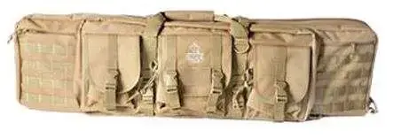RUKX GEAR Tactical Double Gun Tan 600D Polyester 37"
