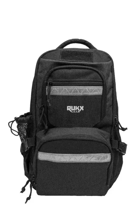 RUKX GEAR ATICTSURB Survivor Backpack 600D Polyester 20" x 11" x 10" Black
