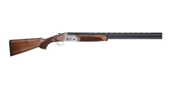 ATI ATIG12CRS30 Crusader Sport 12 Gauge 30" 2 3" Silver Engraved, Oiled Turkish Walnut