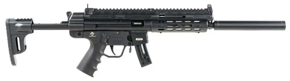 GSG GERGGSG1610ML GSG-16 Semi-Auto 22 LR 16.25" 10+1 Black Collapsible Stock