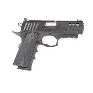 ATI ATIGFXH45C Firepower Xtreme Hybrid 45 ACP 4.25" 8+1 Black Nitride Steel Black Polymer Grip