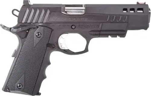ATI ATIGFXH9 FX9 Hybrid 9mm Luger 5" 10+1 Black Nitride Steel Black Polymer Grip