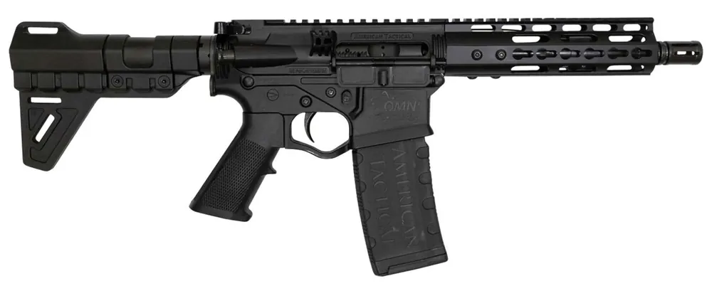 ATI ATIGOMX556P4B60 Omni Hybrid Maxx 5.56x45mm NATO 7.50" 60+1 Black Black Polymer Grip Trinity Force Breach Blade