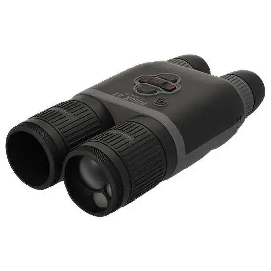 ATN TIBNBX4643L BinoX-4T with Range Finder Binocular 2.5-25x 12.5x9.7 Degrees FOV Gray w/Black Trim