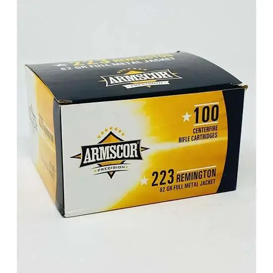 Armscor .223 62GR FMJ 100PK