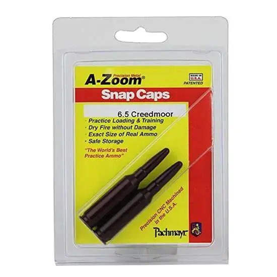 AZOOM SNAP CAPS 6.5CREED 2PK