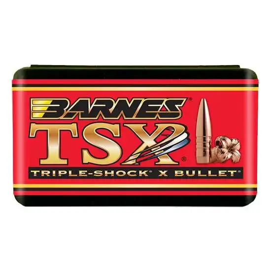 Barnes Bullets 30190 TSX 22 Caliber .224 62 GR TSX Boat Tail 50 Per Box