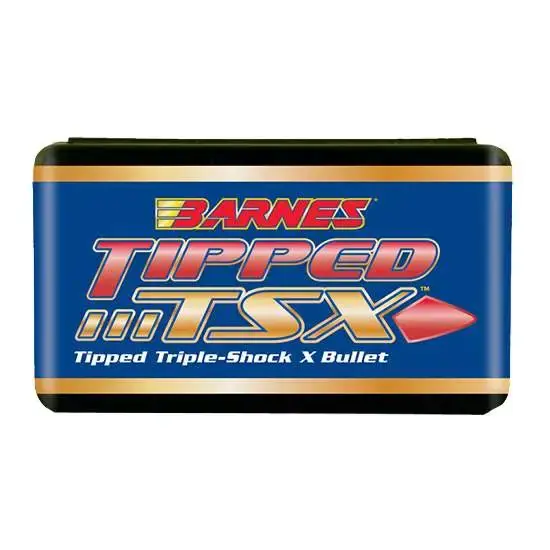 Barnes Bullets 30370 Tipped TSX 30 Caliber .308 168 GR Tipped TSX Boat Tail 50 Per Box