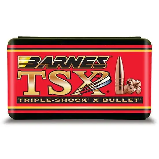 Barnes Bullets 30630 TSX 45-70 Gov .458 300 gr TSX Flat Base Flat Nose 20 Per Box